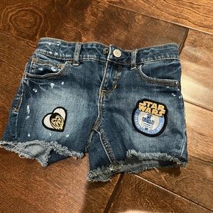GAP Kids Disney Star Wars Midi Shorts size 6
